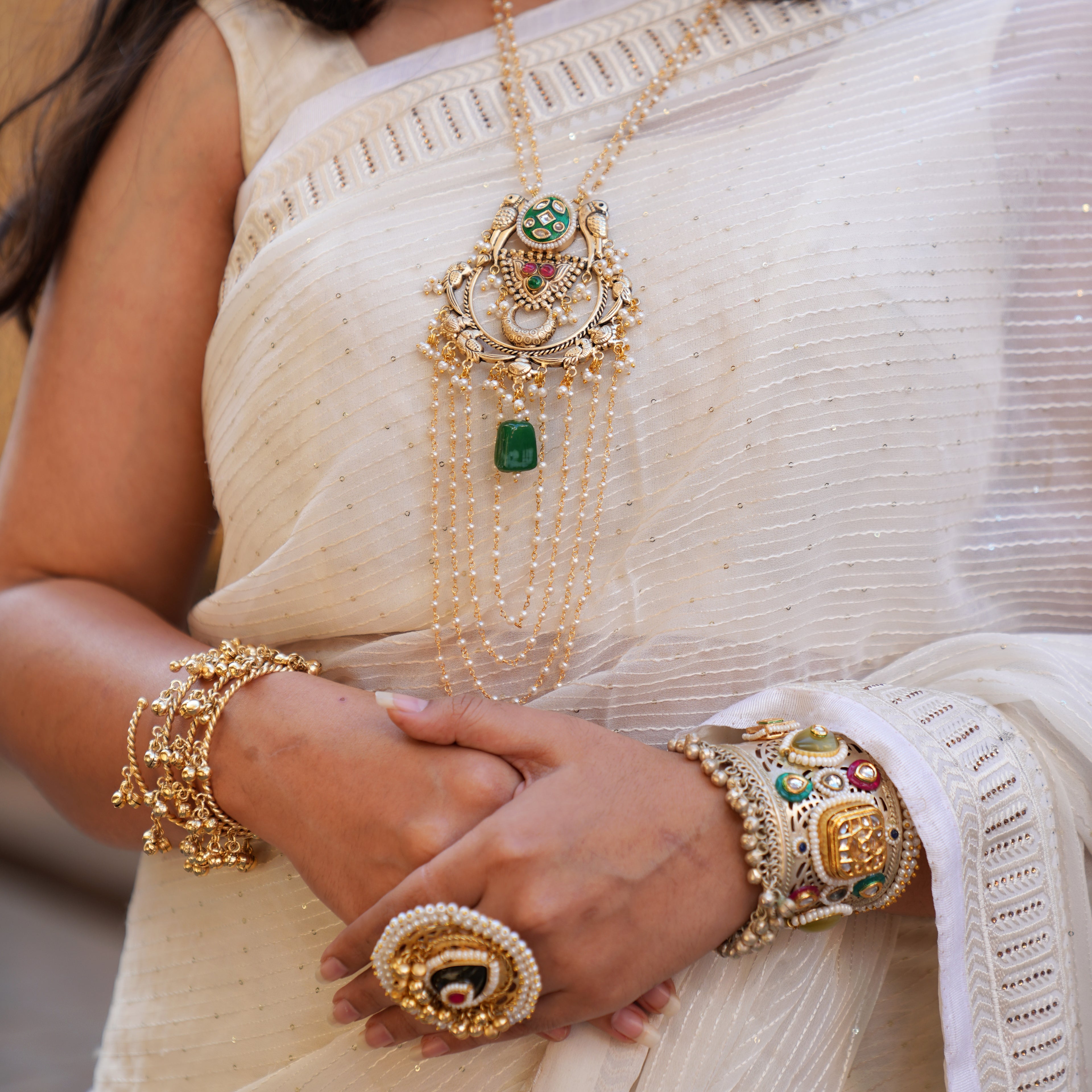 Chitra Multilayered Pendant
