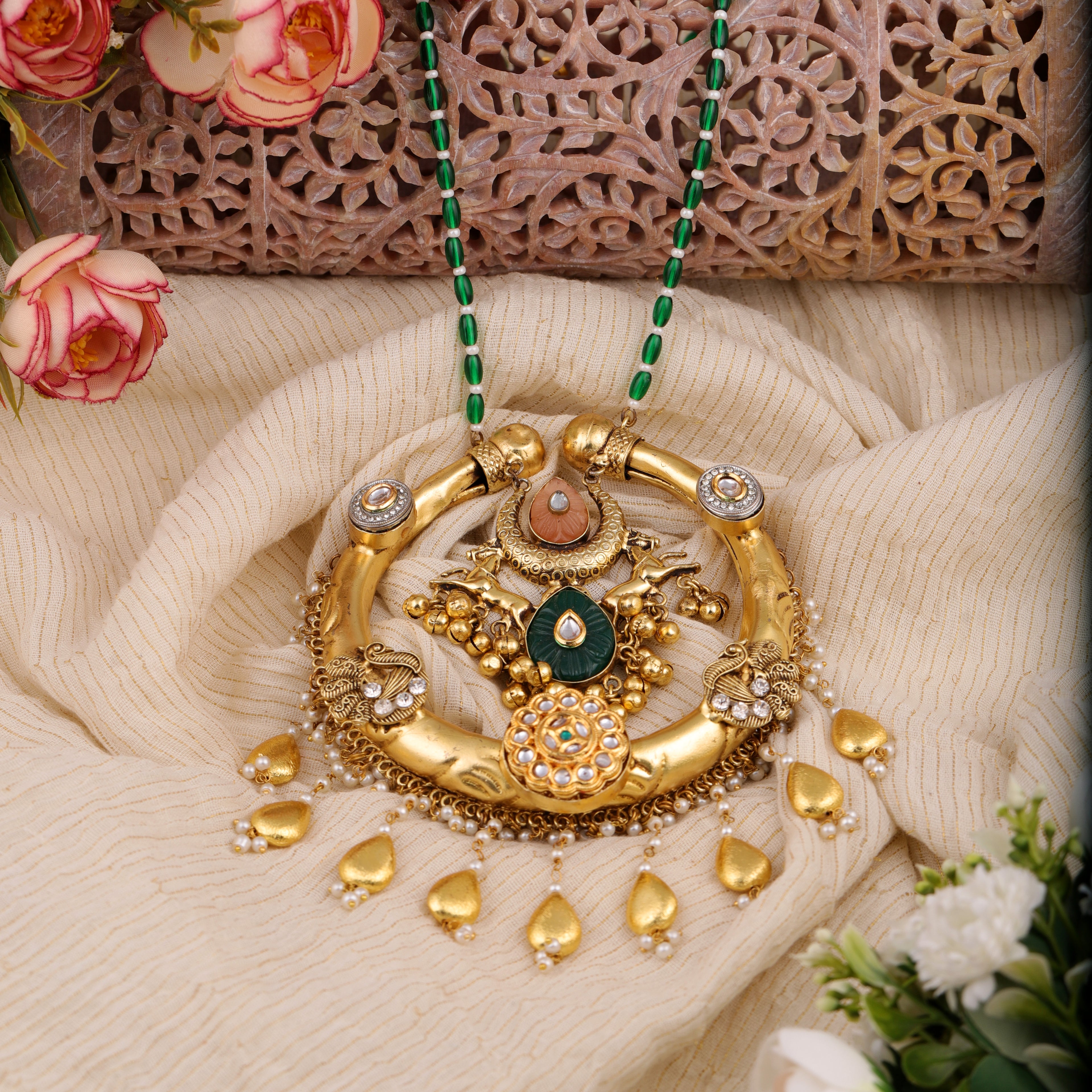 Kanthmala Fusion Pendant Hasli