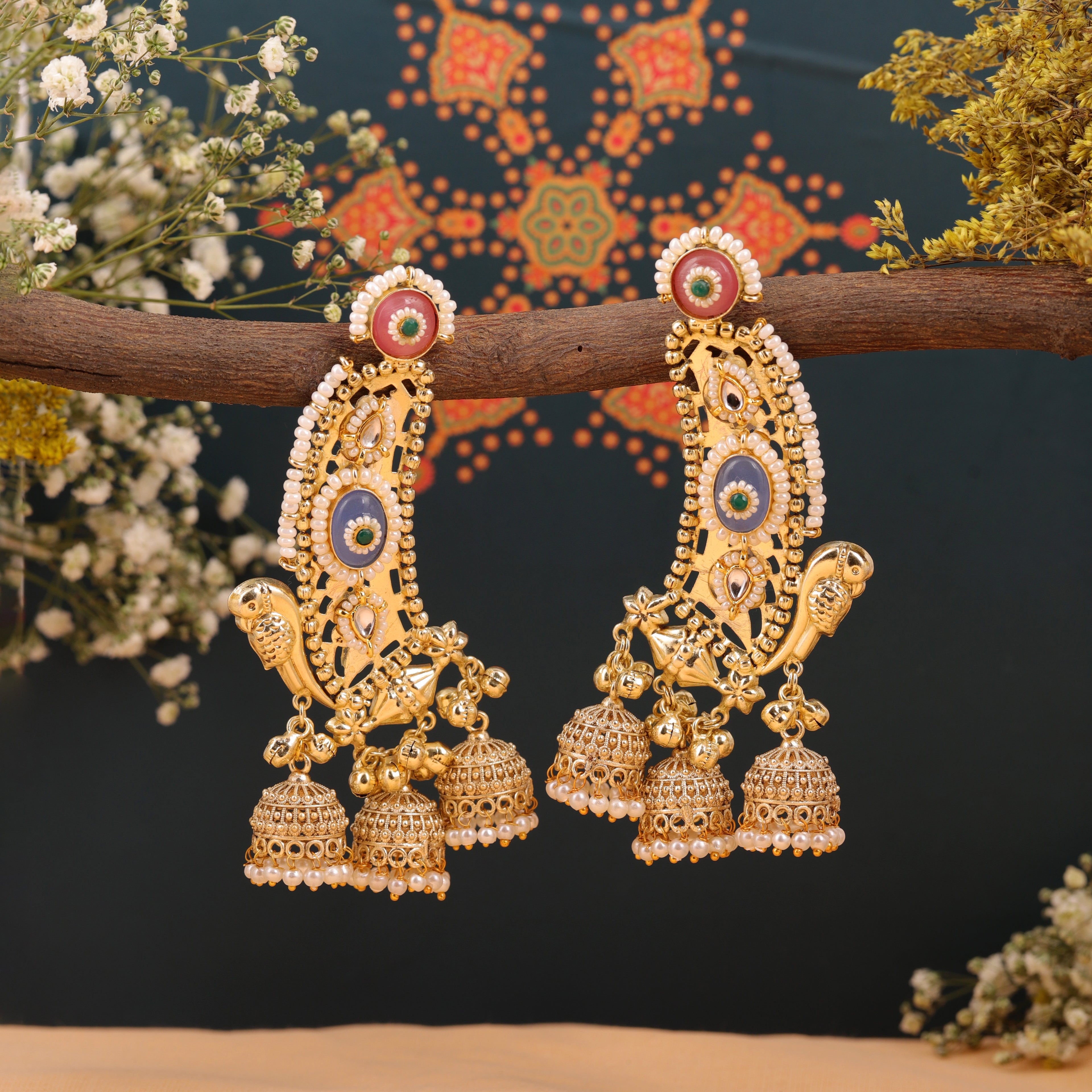 Raina Fusion Danglers